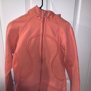 Peach Lululemon Scuba Hoodie